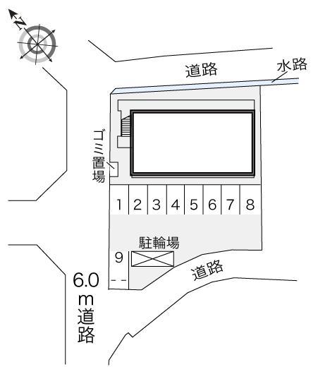 四季(23346)の駐車配置図