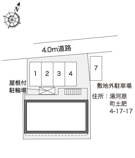 ＹＵＧＡＷＡＲＡⅡ(30781)の駐車配置図
