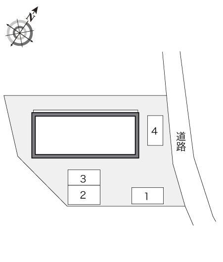 三内(21593)の駐車配置図
