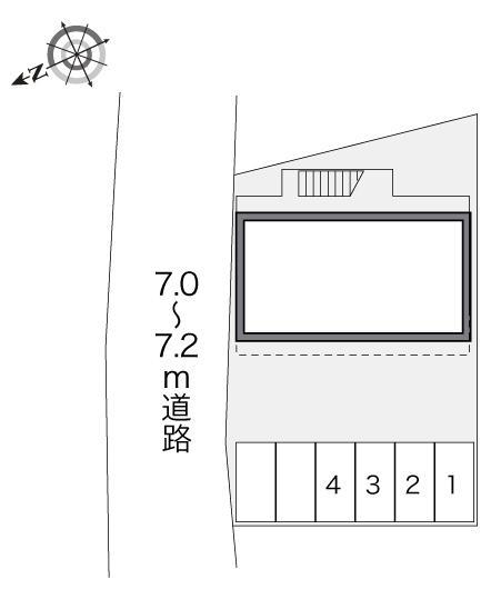 シェモア長府(21466)の駐車配置図