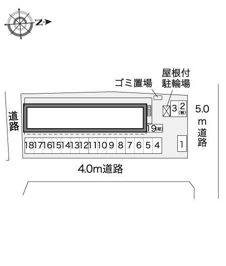 Ｔｏｒｔｏｉｓｅ(28770)の駐車配置図