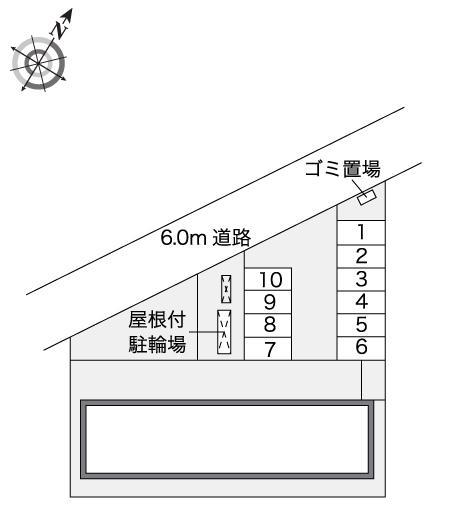 グリーンパレス(43952)の駐車配置図