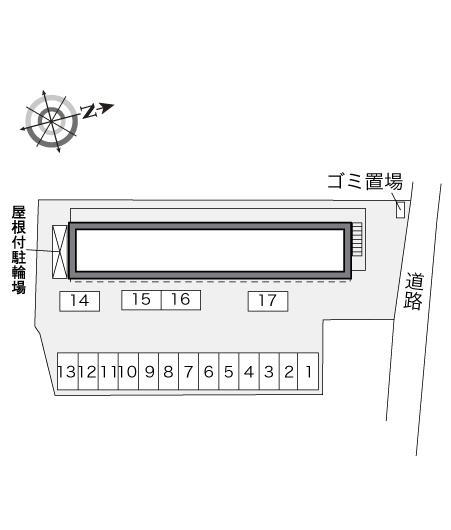 エスペランサ(31105)の駐車配置図