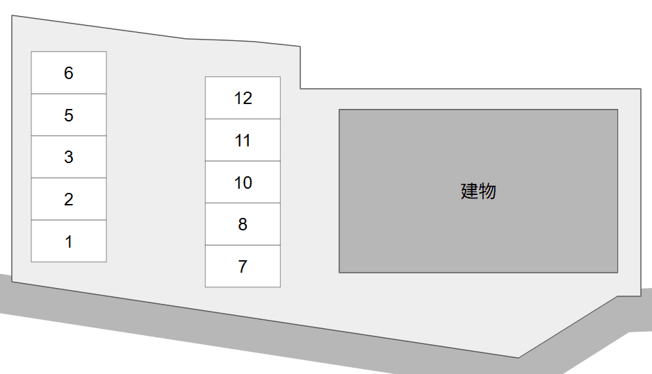 アニマートの駐車配置図