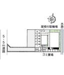 レオパレス武蔵野第３(42483) 敷地外駐車場の駐車場