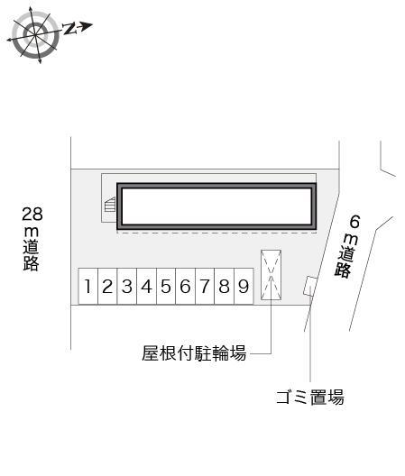スマイル(16215)の駐車配置図