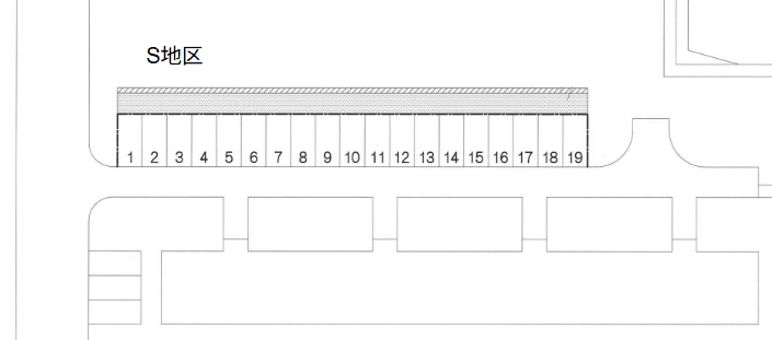 幸町_Ｓ地区の駐車配置図