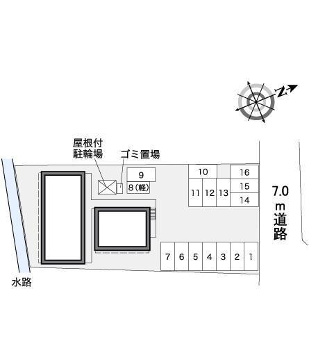 ボン　ボヤージュ(35606)の駐車配置図
