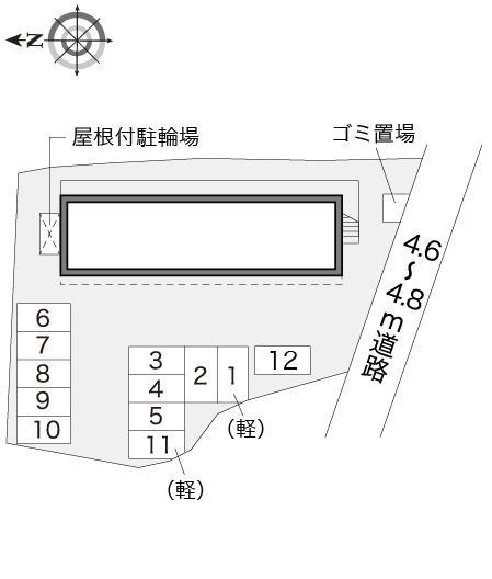 ボスコ(16528)の駐車配置図