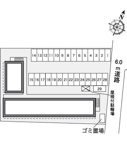 豊夢(30048)の駐車配置図