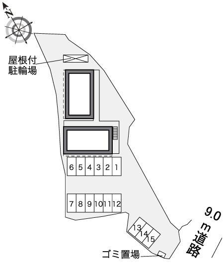 広内(40559)の駐車配置図