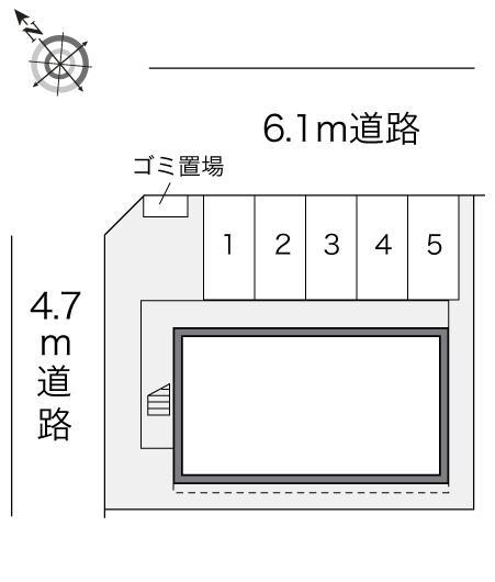 スウィートハート(17664)の駐車配置図