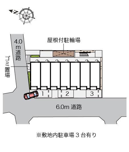 シベール(55240)の駐車配置図