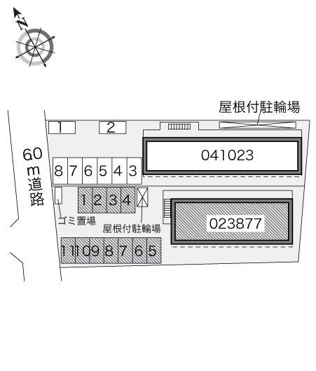 ＧＯＬＤ　ＣＯＩＮ(23877)の駐車配置図