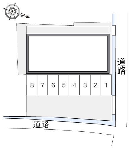ステラ　クール(22534)の駐車配置図