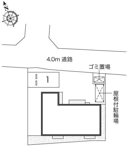 ヴィア　エスト(47654)の駐車配置図