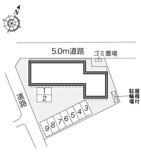デ　セルフィート(31955)の駐車配置図