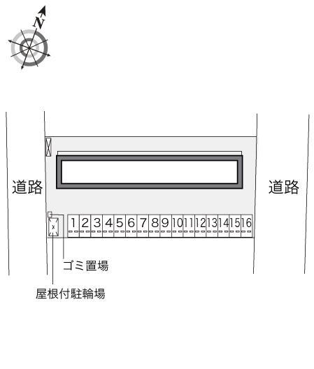 マ　メゾン(22483)の駐車配置図
