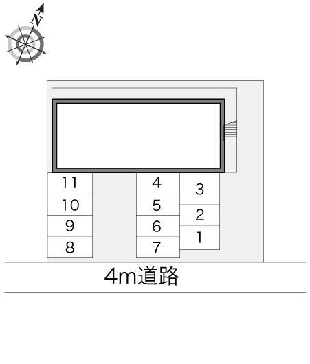 Ｓｏｌｅａｄｏ(12536)の駐車配置図