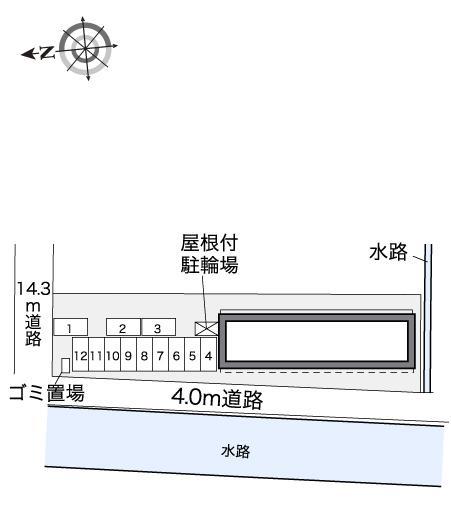 中島(32834)の駐車配置図