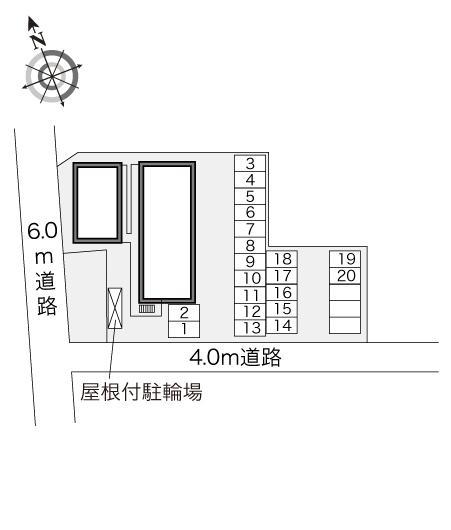 メルベーユ(24902)の駐車配置図