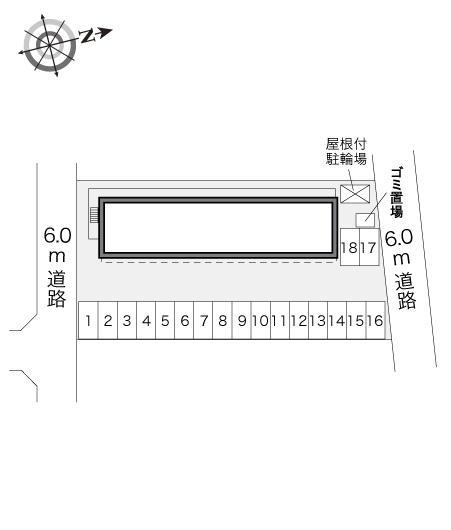 ＴＯＹＯⅠ(24644)の駐車配置図