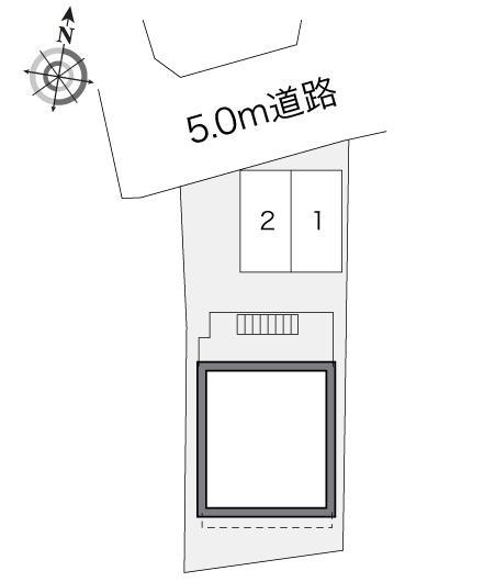 ＺＡＭＡ(34995)の駐車配置図