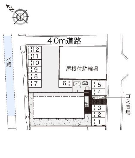 ＹⅡ(42119)の駐車配置図