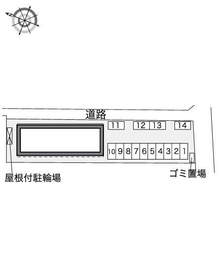 すみよし(40157)の駐車配置図