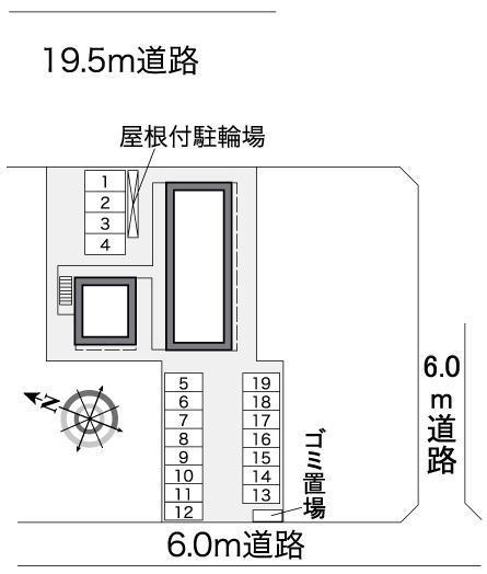ＫＩＲＩＤＯ(38636)の駐車配置図