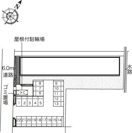 グランドゼロワン(44180)の駐車配置図