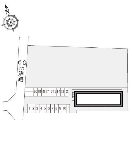 ウィータ(24966)の駐車配置図