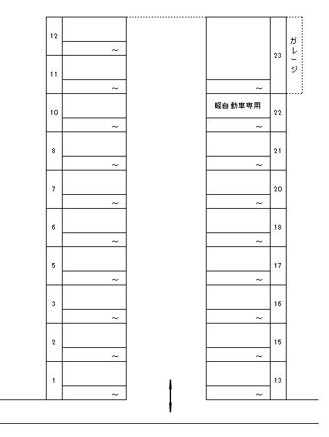 J-095の駐車配置図