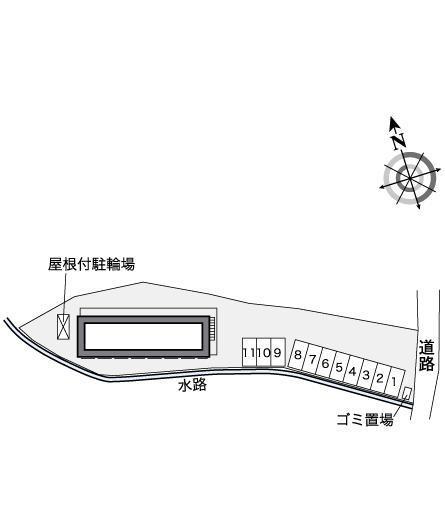 楠の風(38344)の駐車配置図