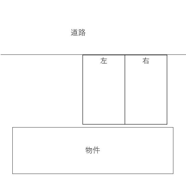 ビレイユ烏丸五条パーキングの駐車配置図