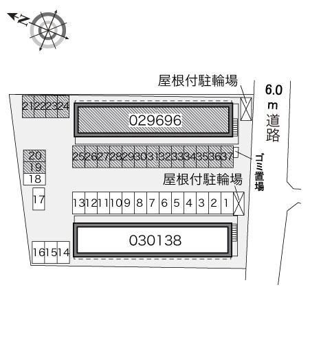 ル　ポルトＢ(29696)の駐車配置図