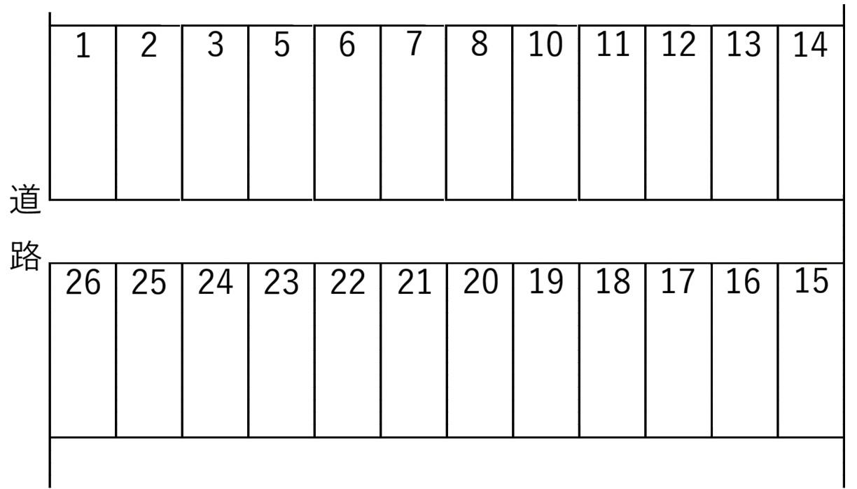 5駐車場の駐車配置図