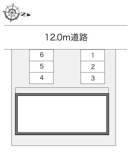 フローラ(22462)の駐車配置図