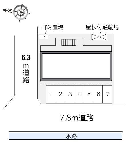 新川桜祥(31399)の駐車配置図