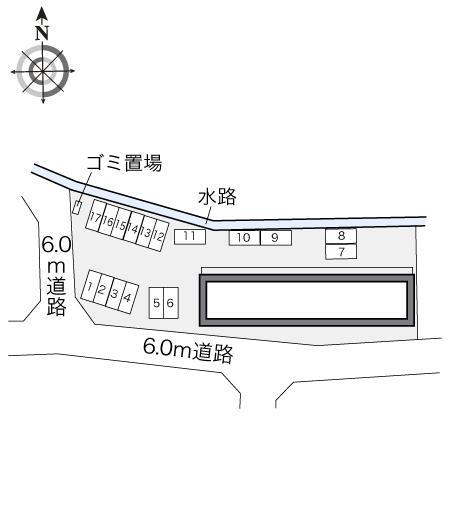 グリフォン(21111)の駐車配置図