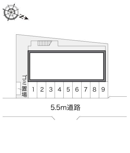 ジュネス(13260)の駐車配置図