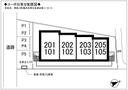 コーポ白坂台の駐車場