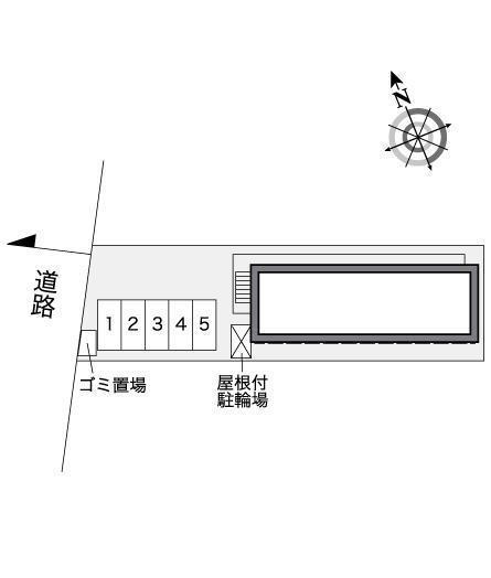 ＫＡＭＯＮⅢ(26743)の駐車配置図