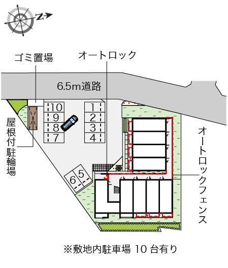 ミランダ万場山Ⅰ(56149)の駐車配置図