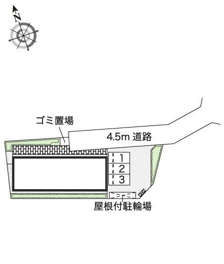クレイン(51931)の駐車配置図