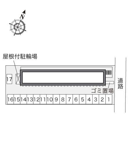ブルーウイング(31379)の駐車配置図