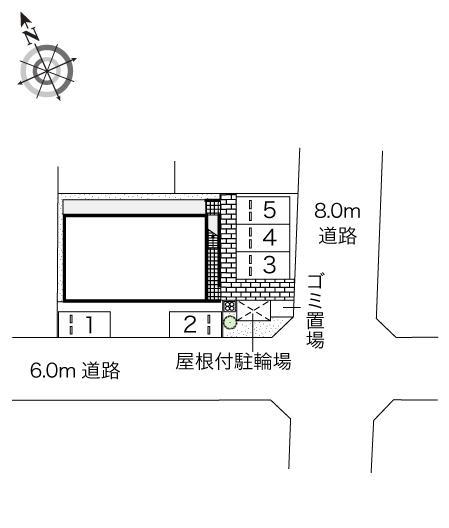 御陵(46934)の駐車配置図