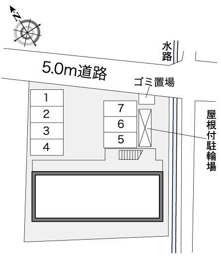 ｍｉｙｏ(25261)の駐車配置図