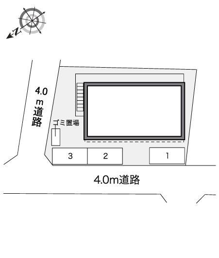 エスベランサ(40377)の駐車配置図