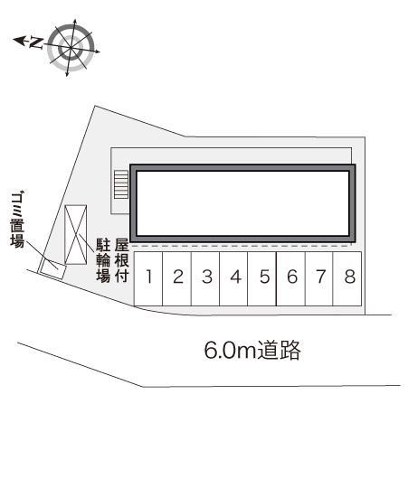 エスポワール秋桜(27948)の駐車配置図